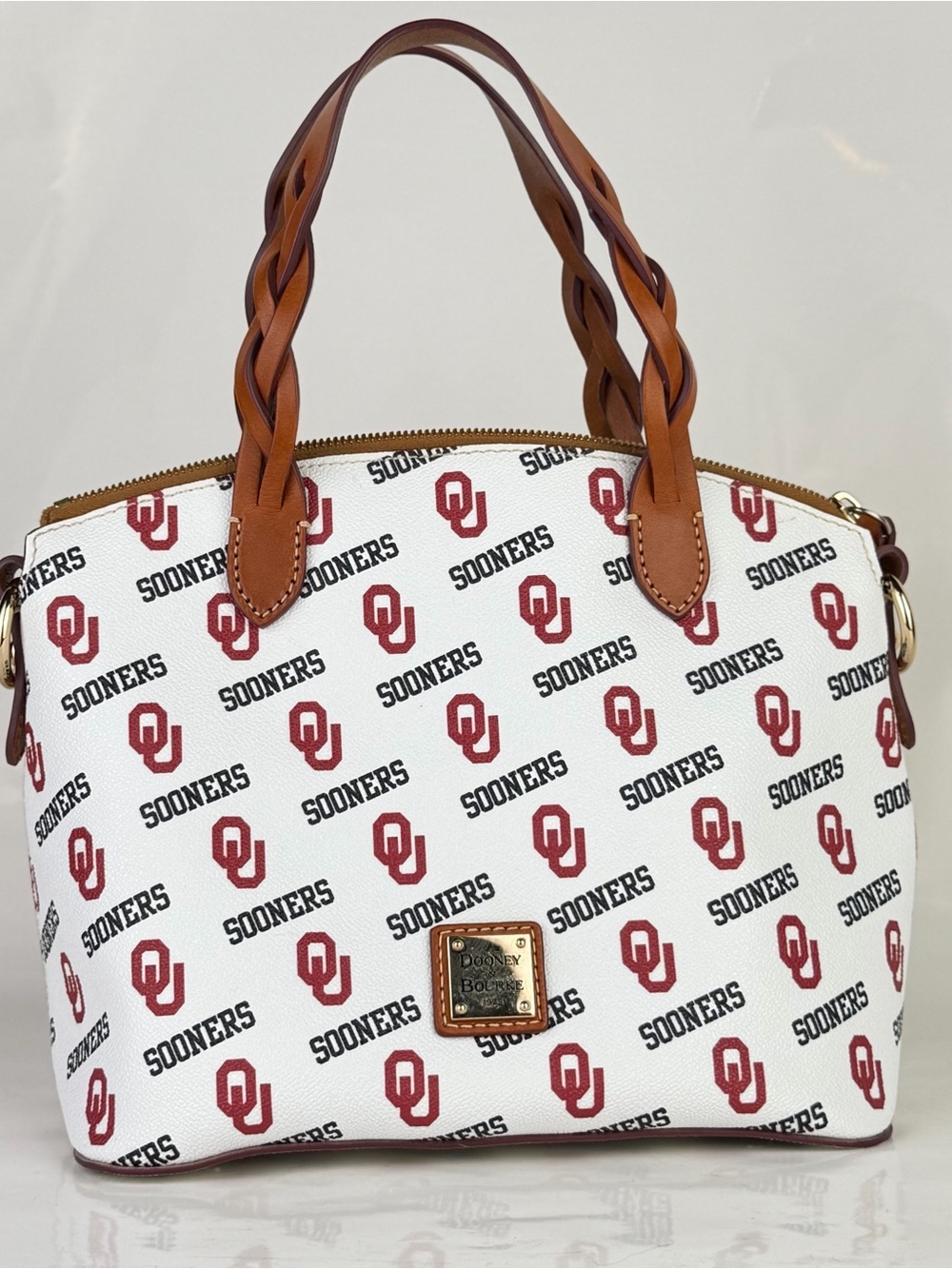 Dooney & Bourke Oklahoma University Sooners OU Shoulder Bag Purse
